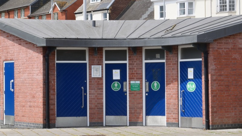 Exeter City Council public toilet closure at Blackboy Road