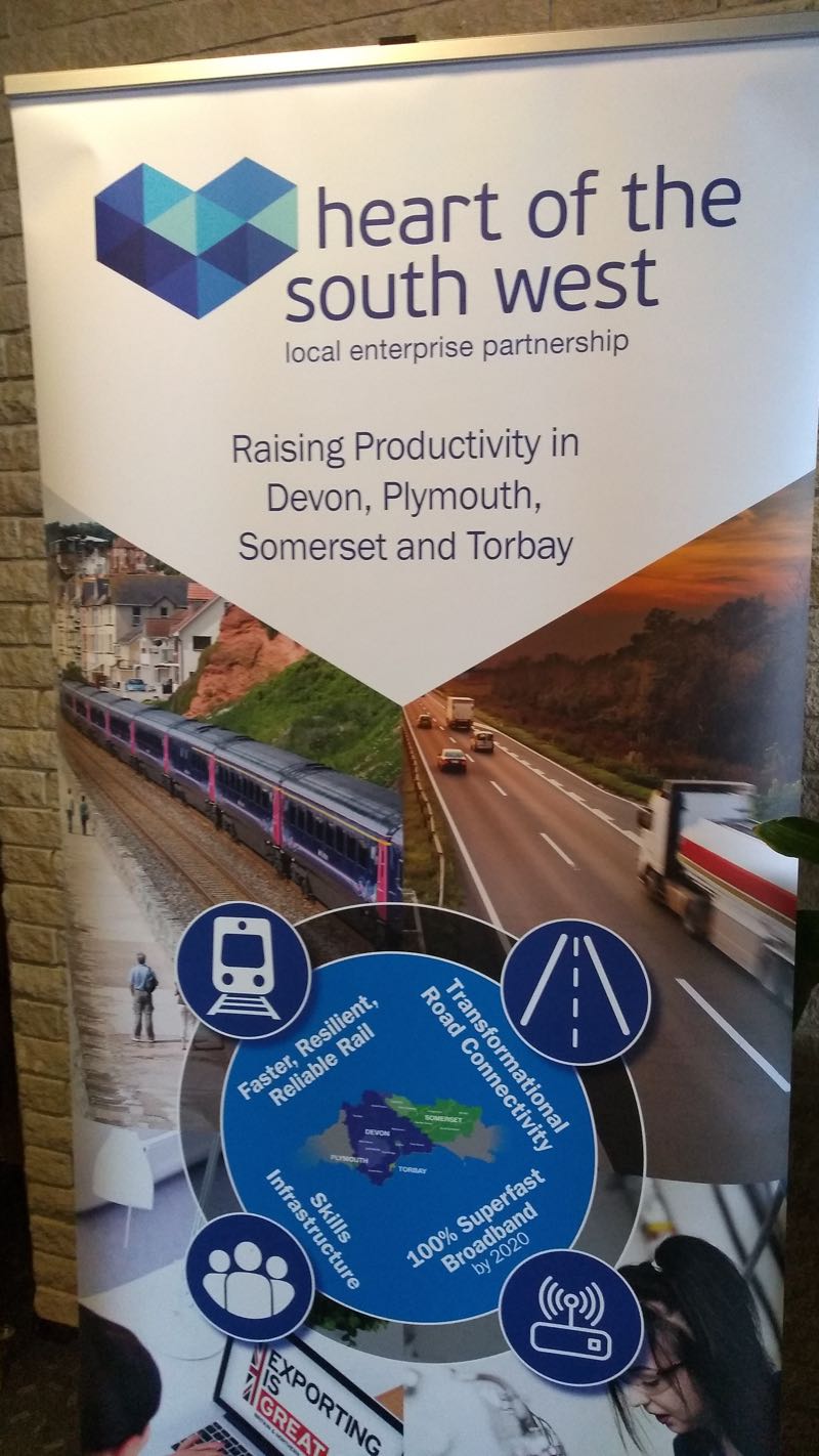 Heart of the South West Local Enterprise Partnership annual conference promotional material