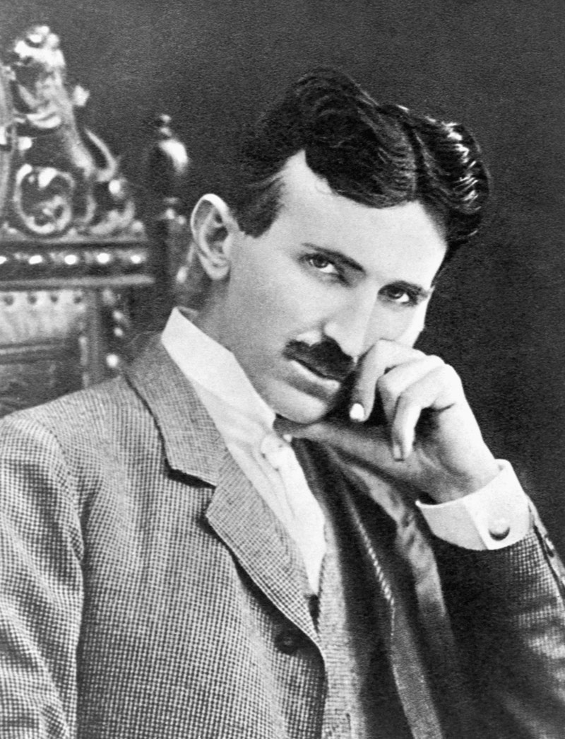 Nikola Tesla, inventor, electrical engineer, mechanical engineer and futurist