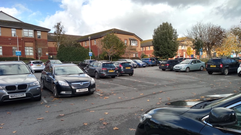 Royal Devon & Exeter Hospital visitor car park