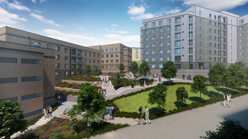 Clydesdale and Birks development illustrative view