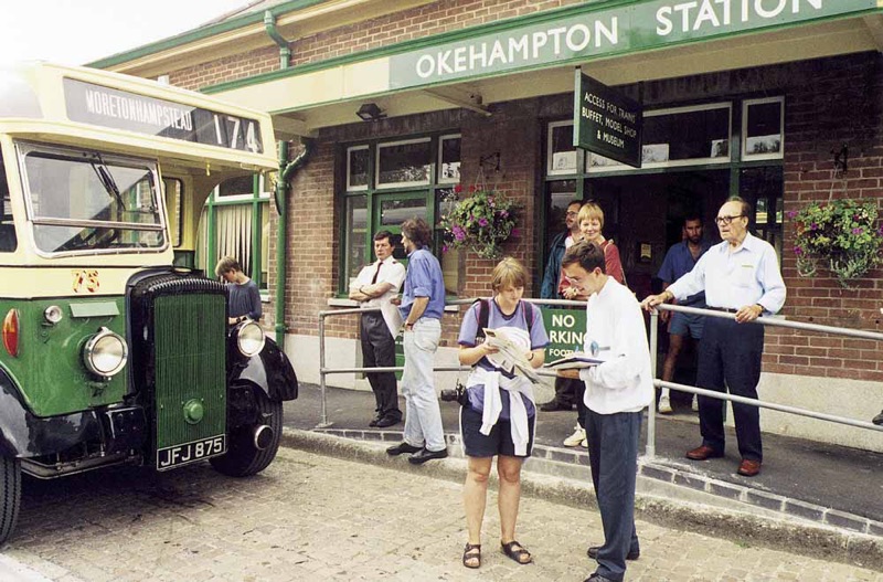 Okehampton station in 1997