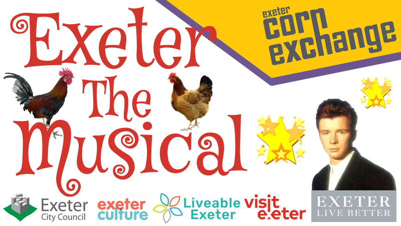 Exeter the musical promo poster