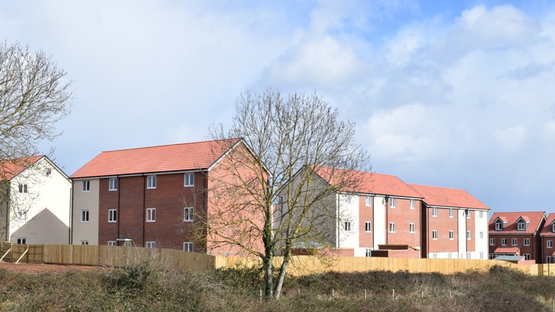Volume house-building at Hill Barton Vale