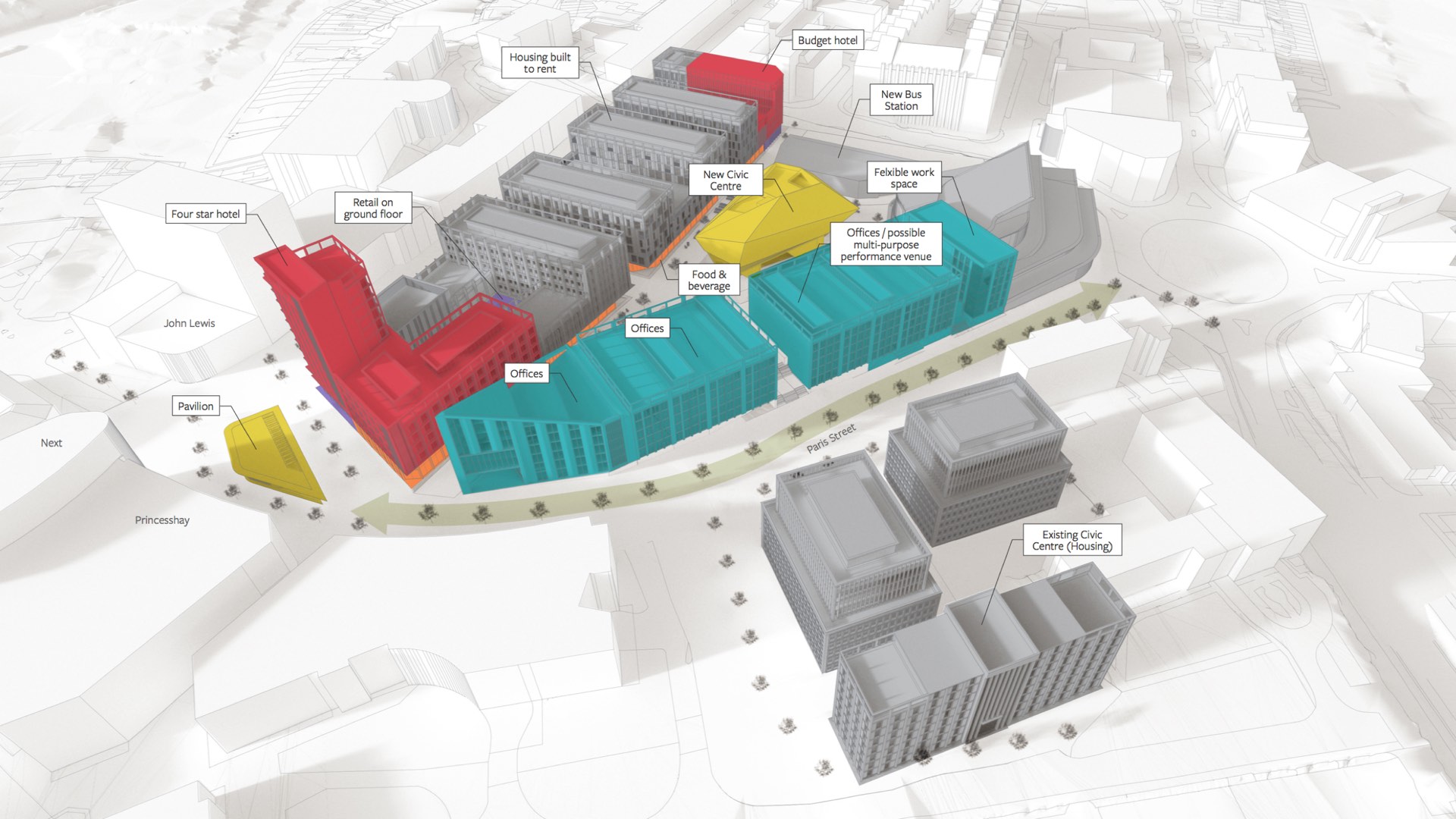 CityPoint redevelopment scheme drawing