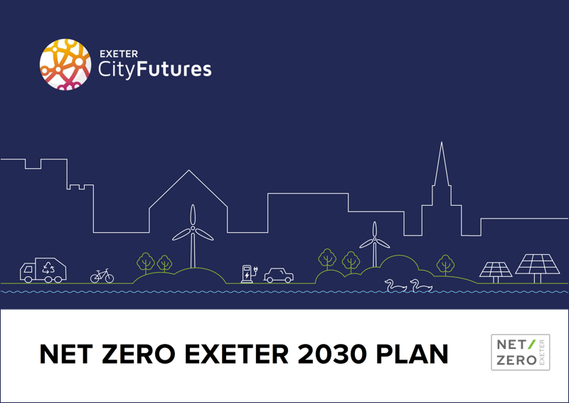 Exeter City Futures Net Zero Exeter 2030 plan cover
