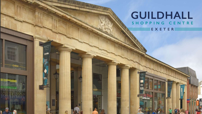 Guildhall shopping centre sale brochure cover