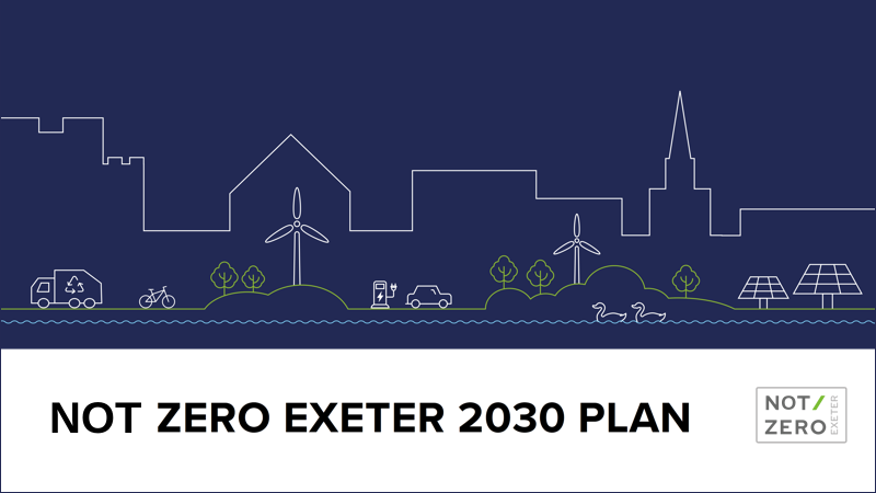 Net Zero Exeter 2030 plan cover edit