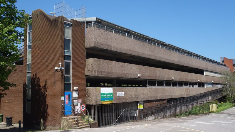 Exeter City Council Mary Arches Street multi-storey car park