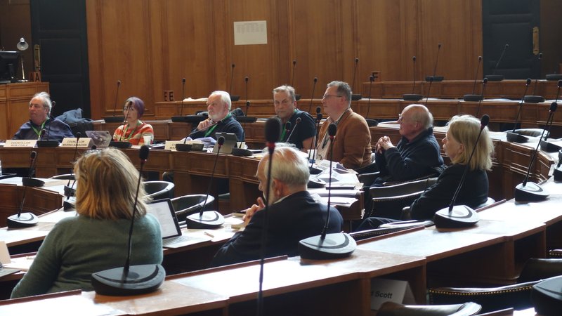 Exeter City Council planning committee meets at County Hall, 24 April 2023
