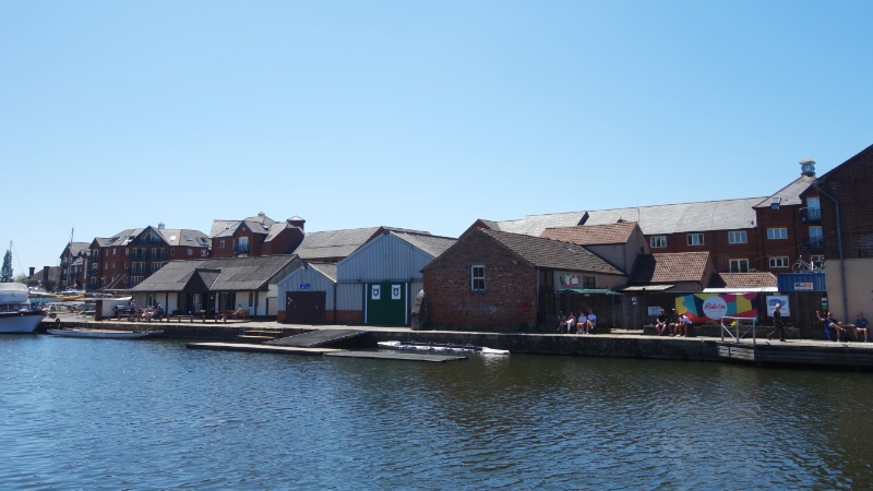Exeter canal basin development site