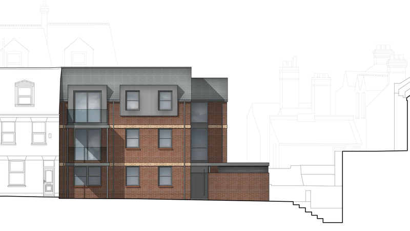 Proposed south elevation