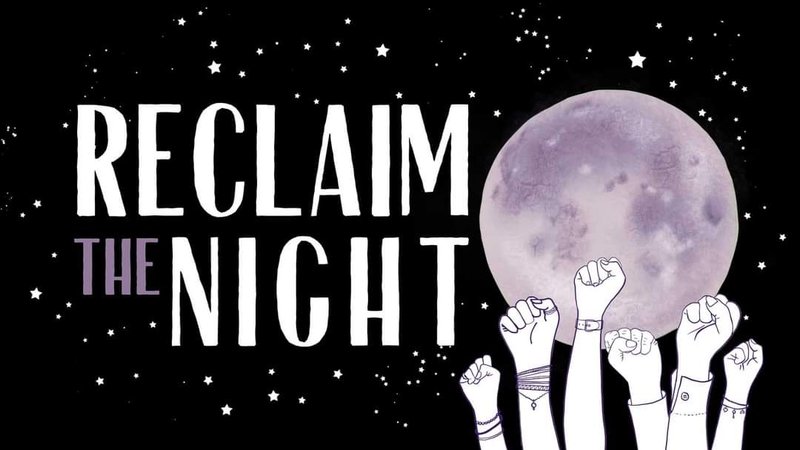 Reclaim the Night Exeter Thursday 30 November 2023 Positive Lights Project