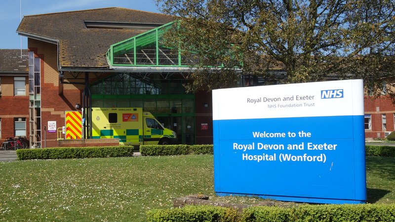 Royal Devon and Exeter hospital at Wonford