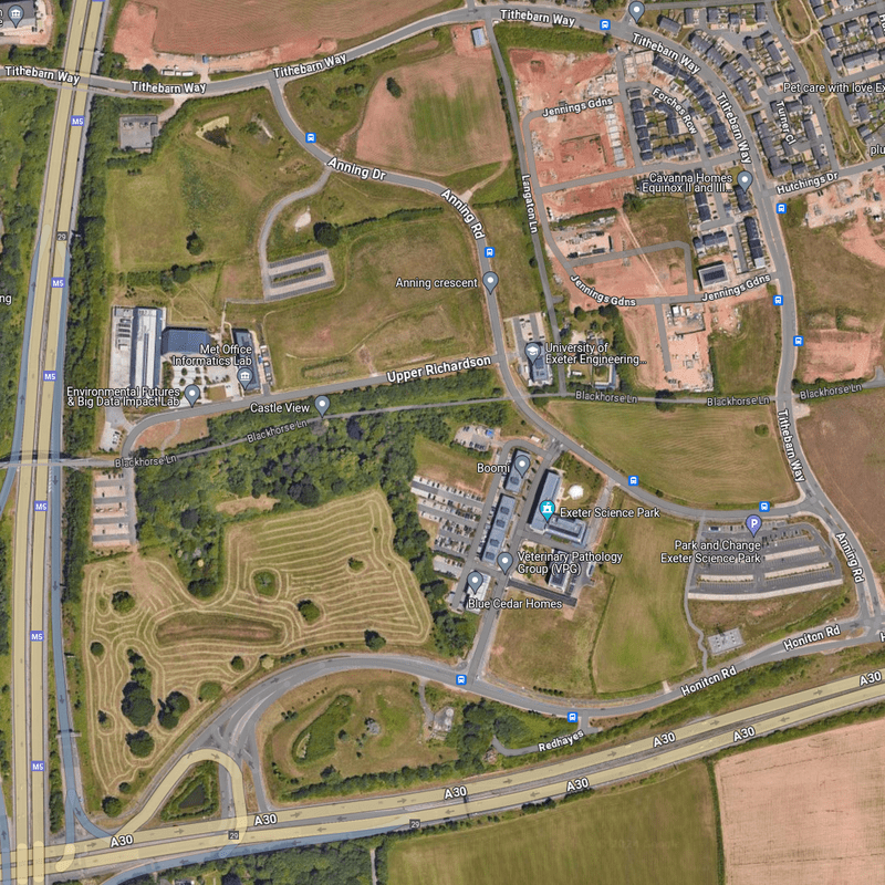 Exeter Science Park development site