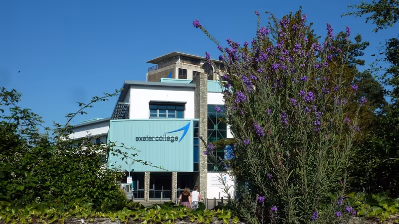 Exeter College in Hele Road