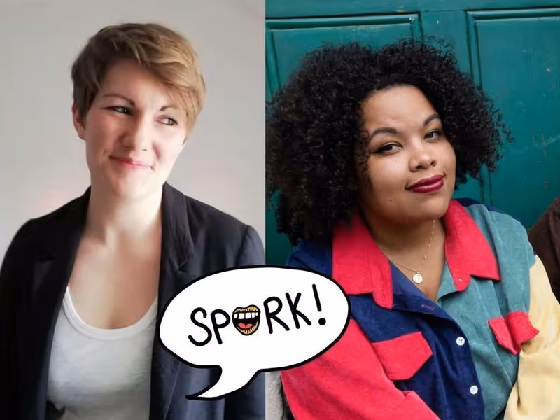 Caroline Bird and Malaika Kegode