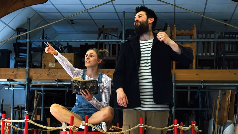 Signals of the Sea in rehearsal