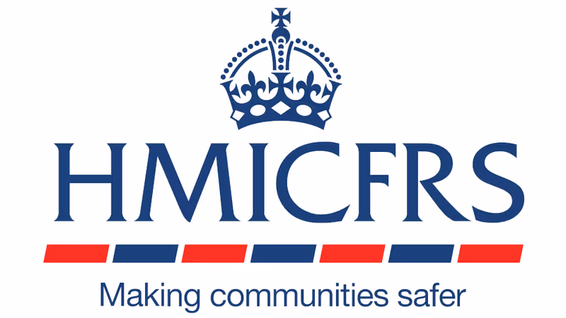 His Majesty's Inspectorate of Constabulary Fire and Rescue Services logo