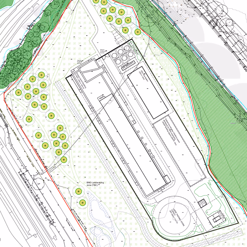 Exeter Energy heat plant site masterplan