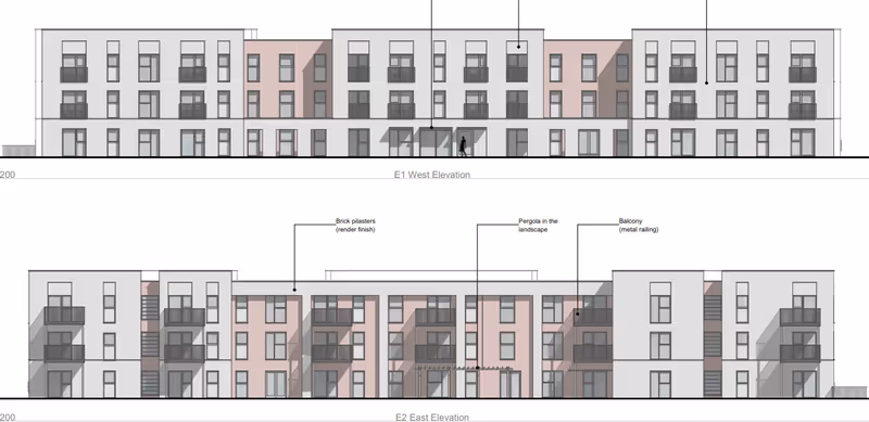 Homefield Road elevation