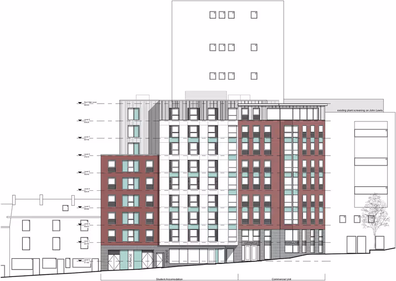 September 2025 permitted replacement scheme west elevation