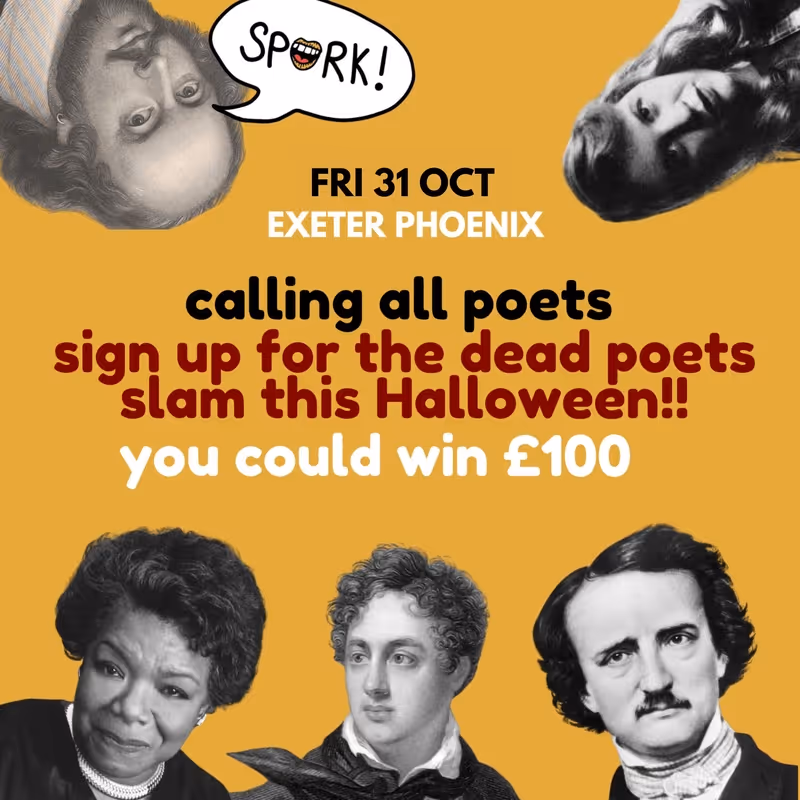 Spork! Dead Poets Slam 2025 poster