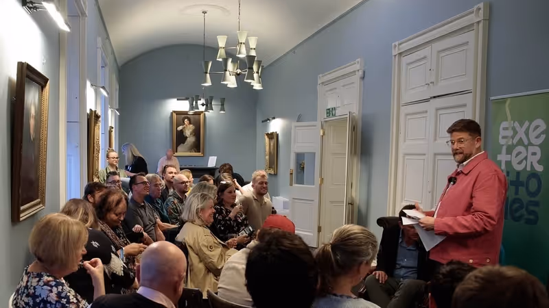 Exeter Stories launch event