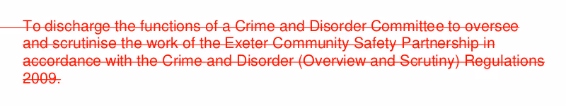 Wholesale changes to Exeter City Council constitution, February 2016