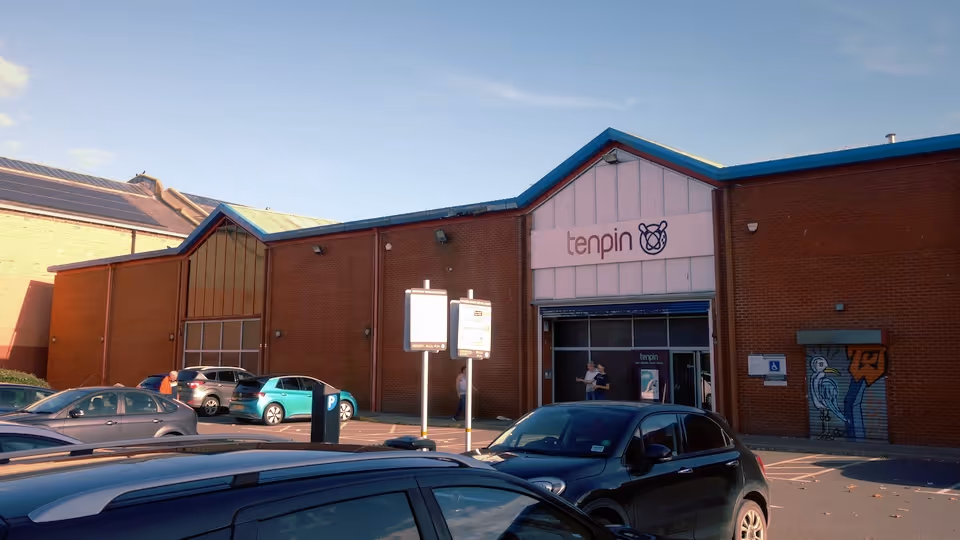 Tenpin bowling alley at Haven Banks