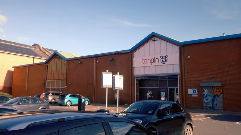 Tenpin bowling alley at Haven Banks