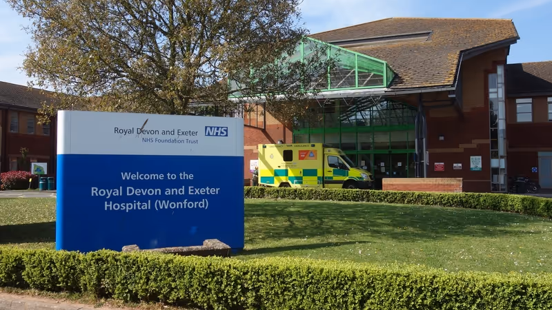 Royal Devon and Exeter Hospital in Wonford