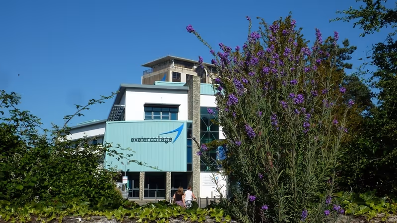 Exeter College in Hele Road