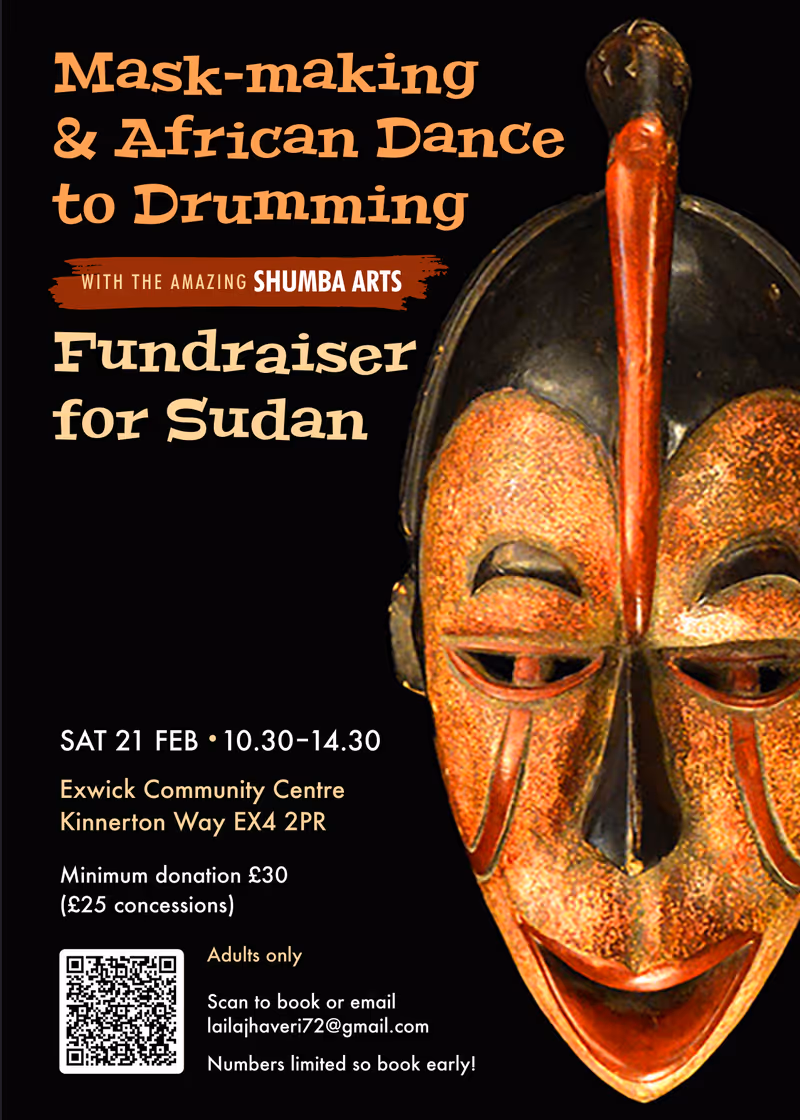 Fundraiser For Sudan poster