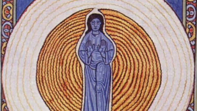 Hidegard of Bingen Scivias part two illustration