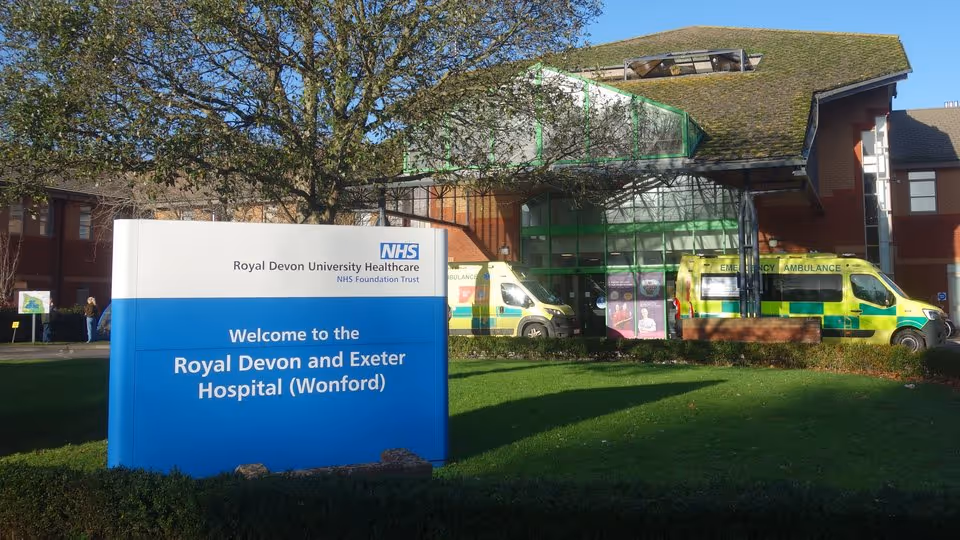 Royal Devon and Exeter Hospital in Wonford