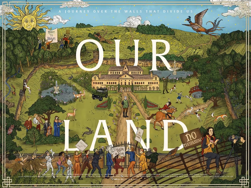 Our Land documentary film poster