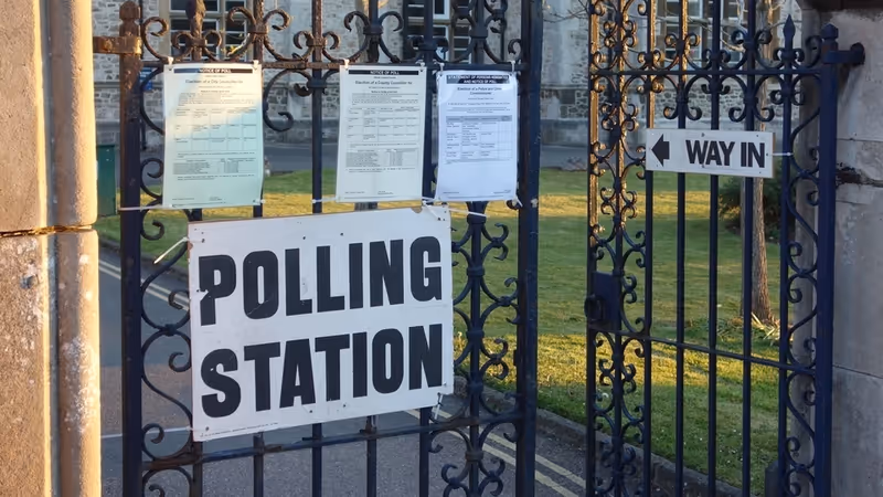 Exeter City Council elections polling station