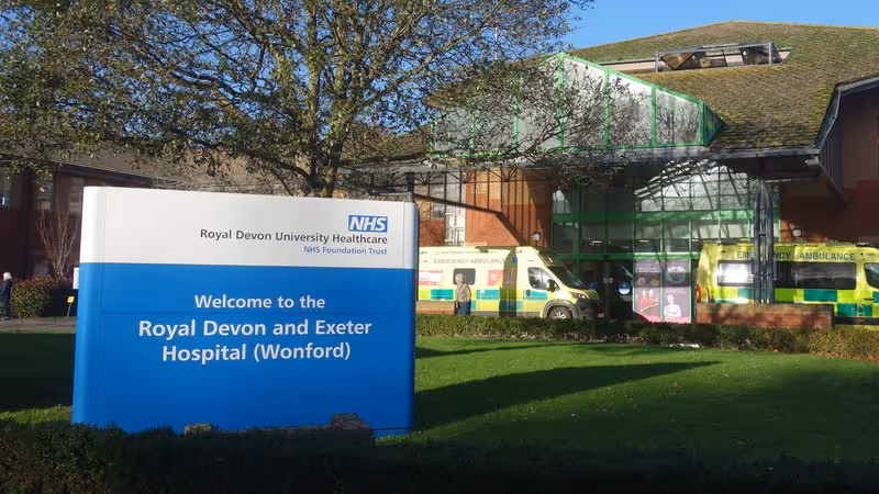 Royal Devon and Exeter Hospital in Wonford
