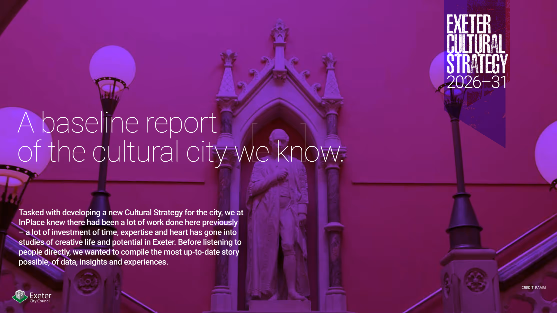 Exeter Cultural Strategy 2026-31 baseline report