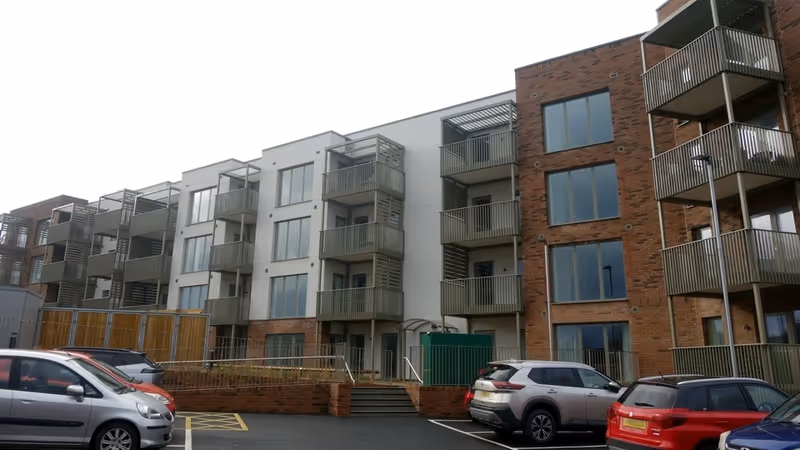Whipton Gardens phase one flats